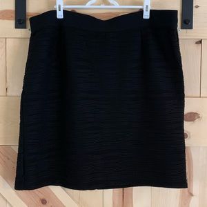 Black Pencil Skirt Size 24W